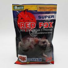 Ред Фокс Супер / Red Fox Super 250 г, родентицид, засіб для боротьби з мишами та щурами з муміфікуючим ефектом (Агрохімпак)