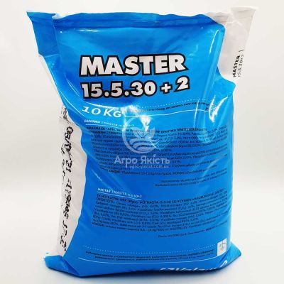 Удобрение Мастер / Master 15-5-30+2Mg + ME 10 кг (Valagro)