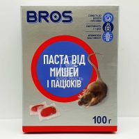 Паста Брос от мышей и крыс 100 г (Bros)