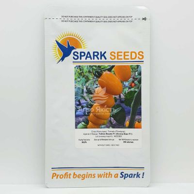 Томат Йеллоу Бидс F1 / Yellow Beads F1 250 семян, индетерминантный (Spark Seeds)