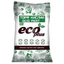 Субстрат ECO PLUS торф кислый 20 л