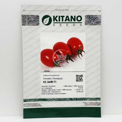 Томат КС 3640 F1 / KS 3640 F1 1000 насінин, детермінантний (Kitano Seeds)