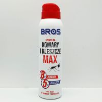 Аэрозоль от комаров и клещей Max 90 мл (Bros)