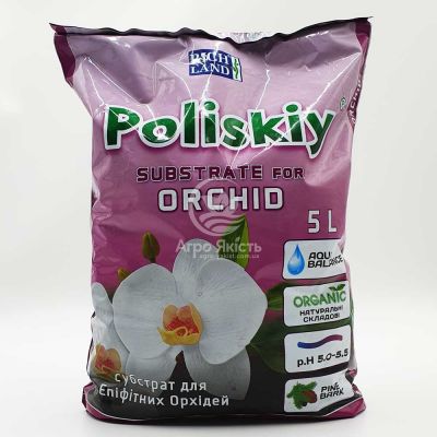 Субстрат Поліський для епіфітних орхідей 5 л (Rich Land)