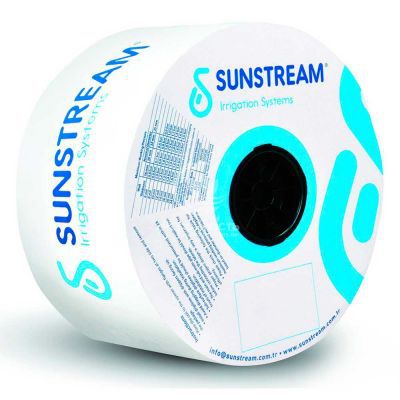 Капельная лента SunStream/СанСтрим 2500 м, 20 см, 6 mil, 1,2 л/ч, эмиттерная (SunStream)