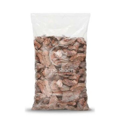 Кора сосновая крупная фракция 50 л, прозрачная упаковка (Украина)