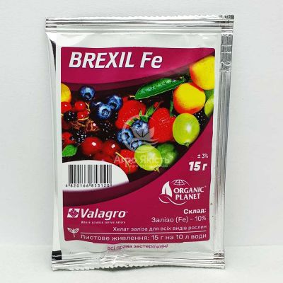 Удобрение БРЕКСИЛ Железо / BREXIL Fe 15 грамм, микроэлементы в хелатной форме (Valagro)