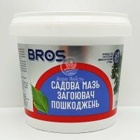 Садова мазь Еко Дерма загоювач пошкоджень 350 грам, для загоювання ран на деревах та кущах (Bros)