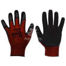 Защитные перчатки/перчатки Bradas FLASH GRIP RED латекс, размер 8 (RWFGRD8)