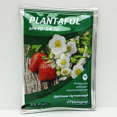 Добриво Плантафол / Plantafol 10-54-10+ME 25 грам (Valagro)