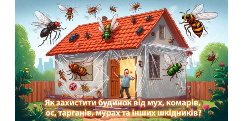 ТОП-4 засоби від мух, комарів, тарганів та ос — захист для дому та подвір’я