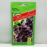 Базилик Ред Рубин 0,5 грамма (MoravoSeed)