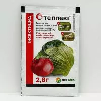 Теппекі 2,8 г, інсектицид проти білокрилки та інших сисних шкідників з антифідинговим ефектом (Summit Agro)